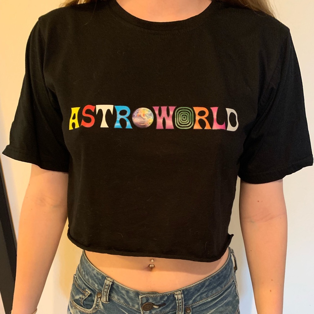 ASTROWORLD Cropped T-Shirt (Not Authentic)